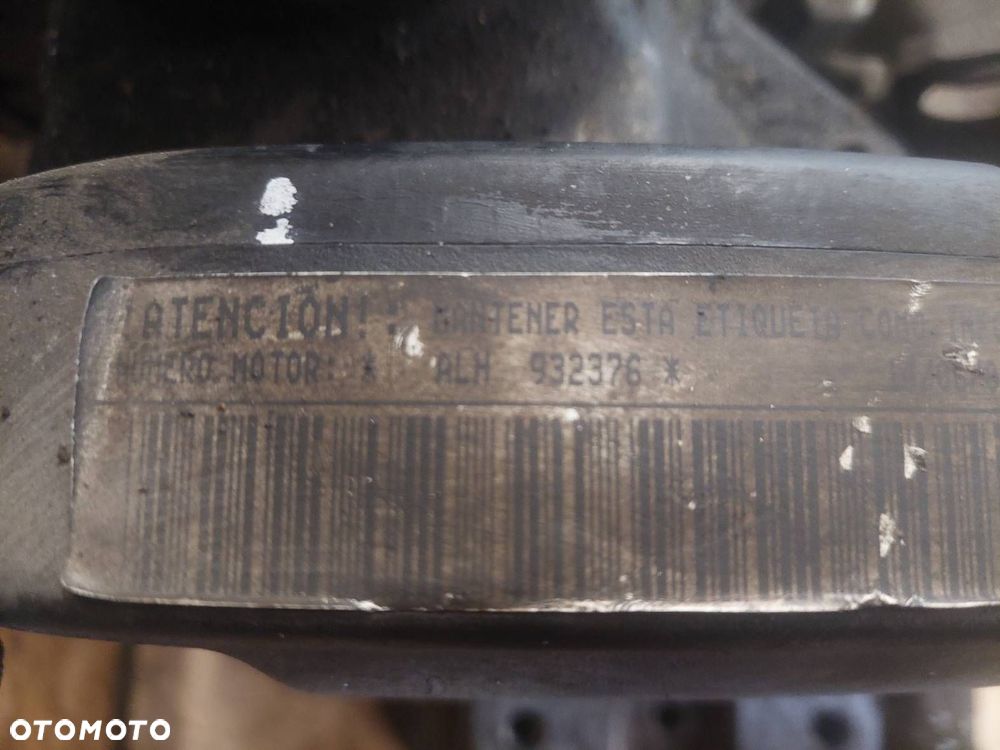 SILNIK DIESEL + POMPA WTRYSKI TURBO SEAT LEON I 1.9 TDI ALH 038253019C - 3