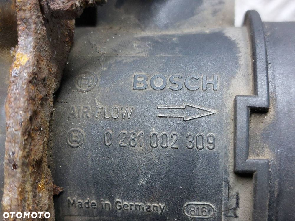 PRZEPŁYWOMIERZ DOLOT RURA LANCIA LYBRA 1.9 JTD 7786290 46780471 0281002309 - 3