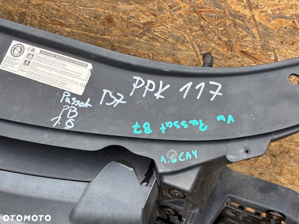 VW PASSAT B7 1.6 TDI CAY PAS PRZEDNI CHŁODNICA WENTYLATOR KOMPLET - 2
