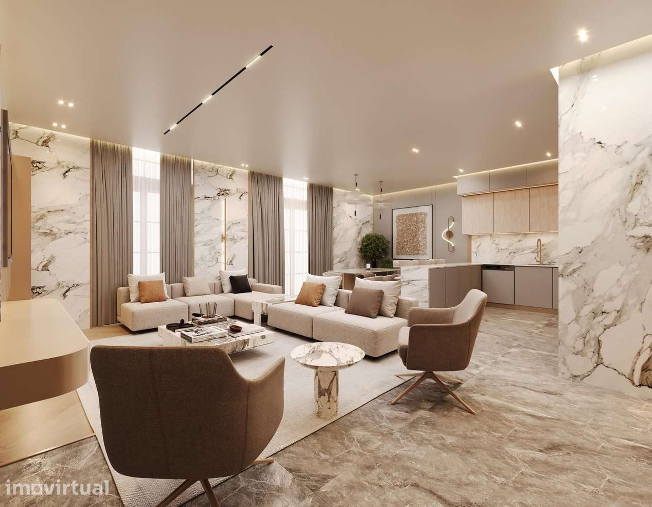 Apartamento T2 no Lux Residences Parede, Cascais - Grande imagem: 2/34
