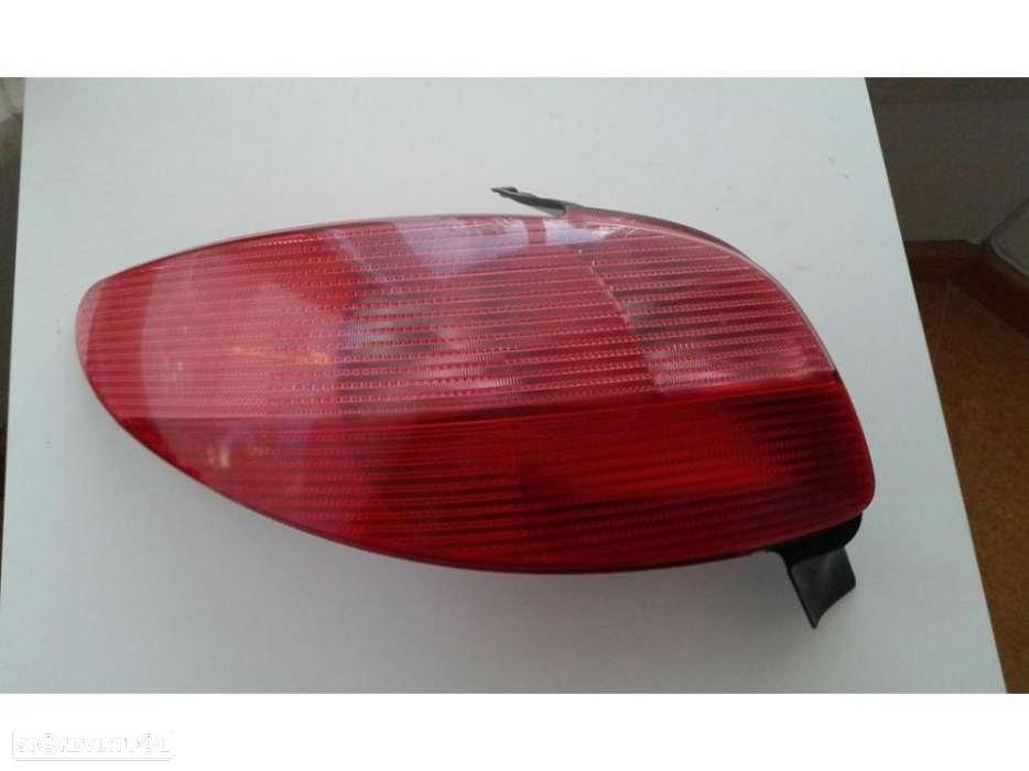 Farolim farol + placa lampadas tras esquerdo peugeot 206 - 1