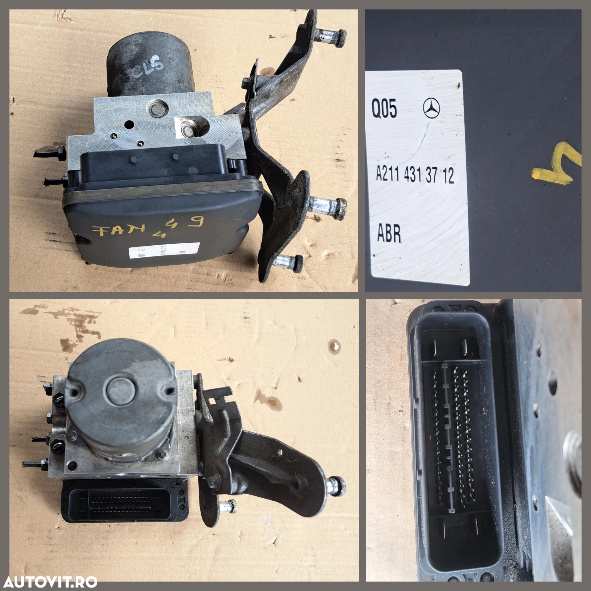 Modul unitate pompa ABD ESP SBC ABR mercedes A-Class w169 E-Class w212 4matic w211 CLS w218 w219 Vito 4x4 w639 w207 - 5