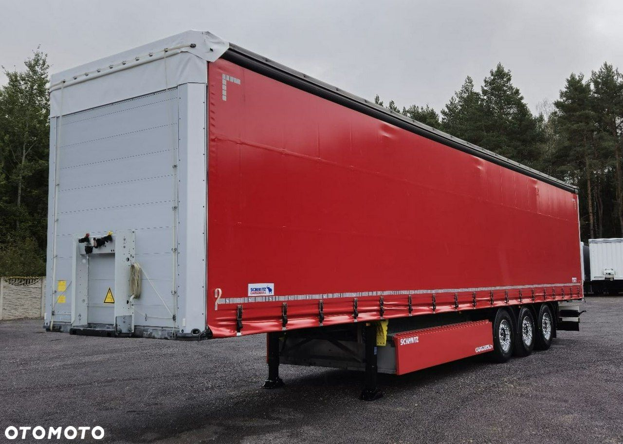 Schmitz Cargobull Firana Standard, Oś podnoszona, Paleciara - 6
