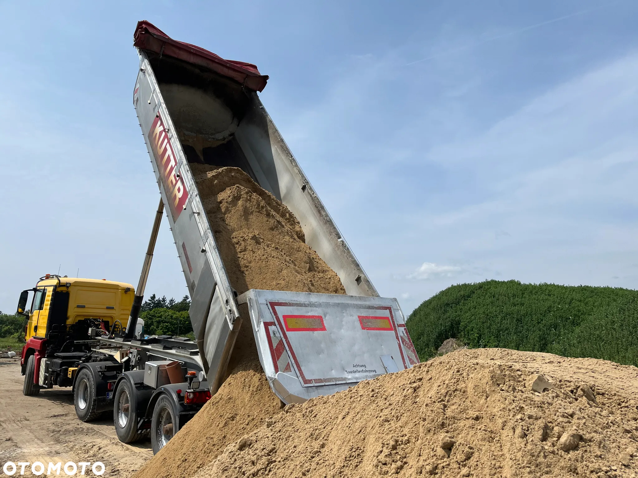 Schwarzmuller SM K Serie rynna 4500kg wkładka stalowa Hardox naczepa wywrotka - 16