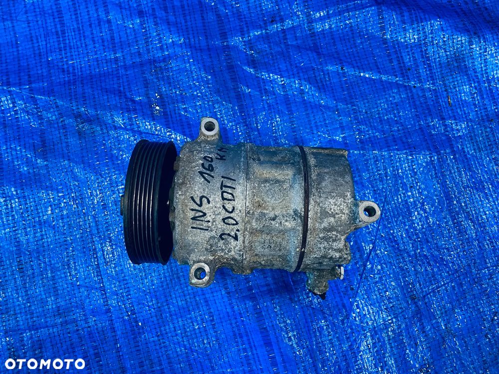 SPRĘŻARKA KOMPRESOR POMPA KLIMATYZACJI KLIMY OPEL INSIGNIA A 2.0 CDTI 2008- ; P13232307  13232307 ORYGINAŁ - 7