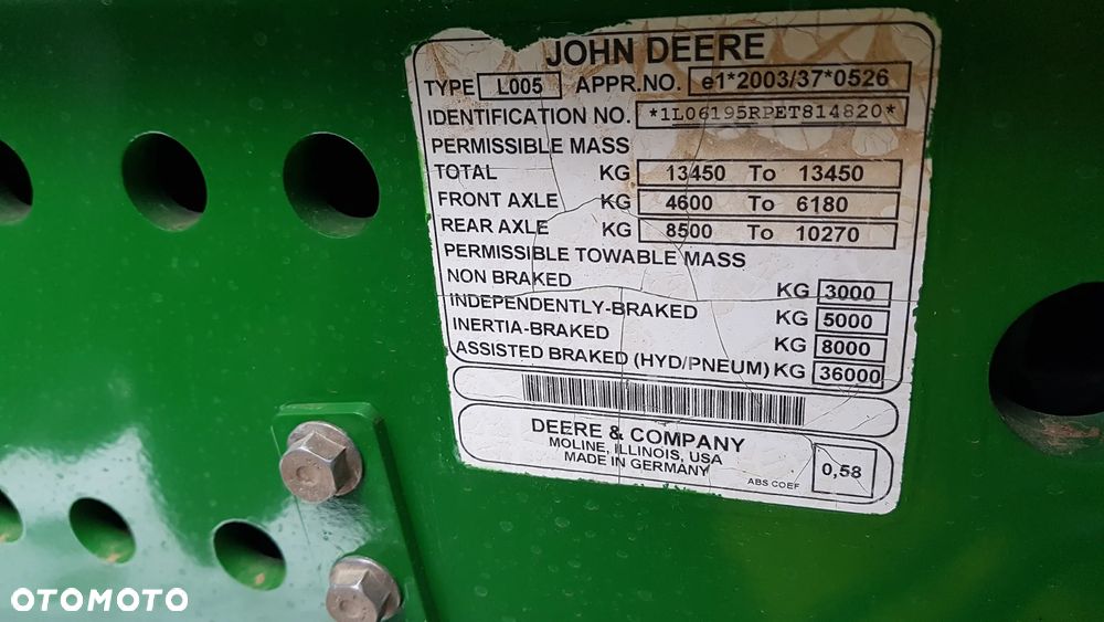 John Deere 6195R FULL OPCJA !!! 2015R - 29