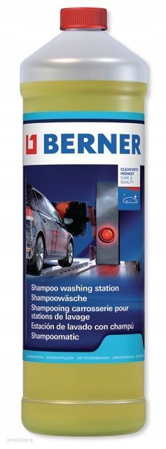 Szampon samochodowy do myjni 1 l, Berner - 1