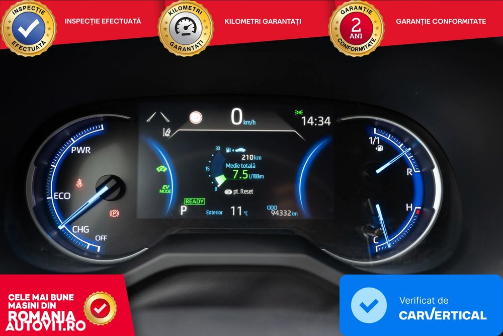 Toyota RAV4 2.5 4x4 Hybrid Comfort - 12