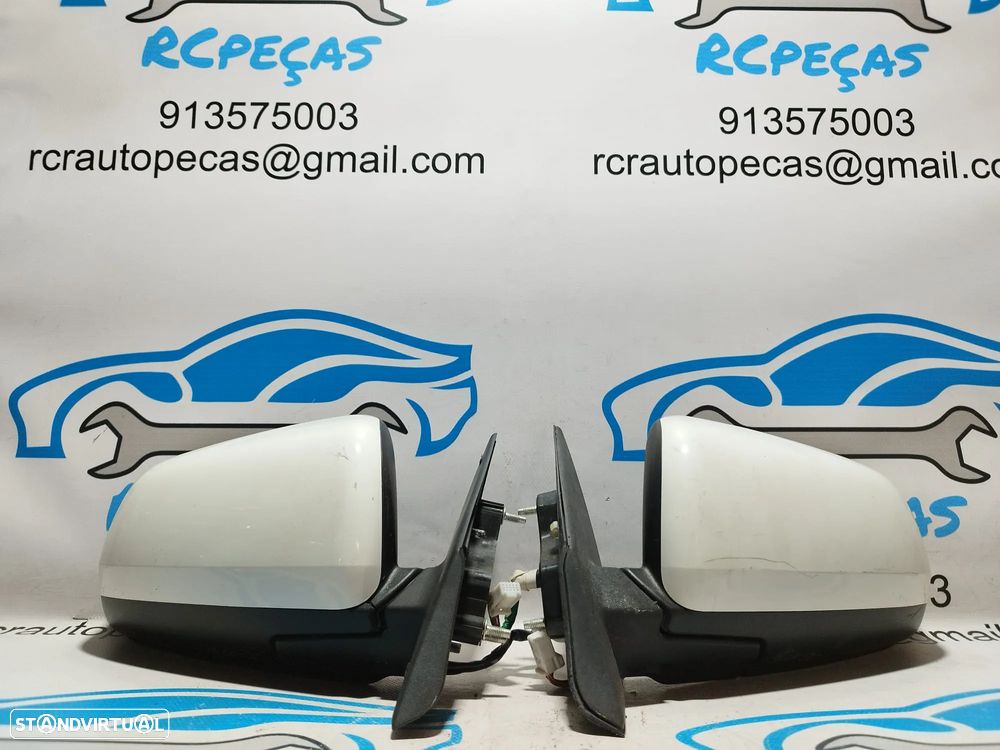 ESPELHO RETROVISOR ESQUERDO DIREITO MITSUBISHI LANCER VIII 8 MK8 7632A09307 7632A09308 ELETRICO AQUECIDO ESPELHOS RETROVISORES - 1