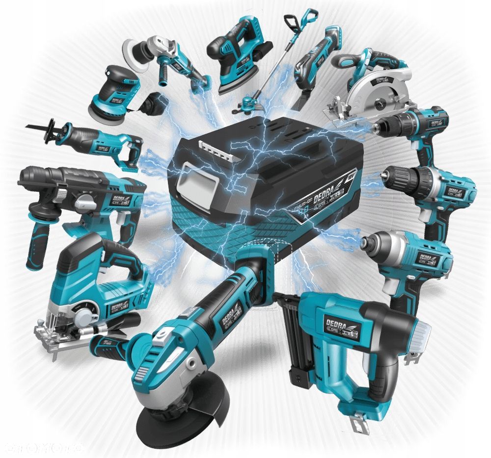 Akumulator Li-Ion Dedra DED7032 18 V 2 Ah - 9