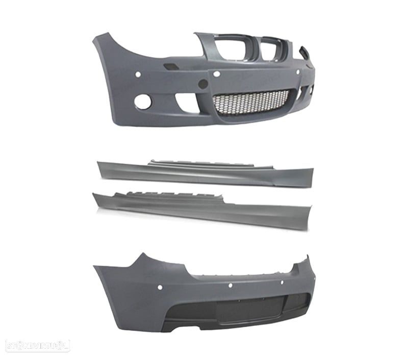 KIT CARROÇARIA BMW E81 04-11 LOOK M PDC - 2