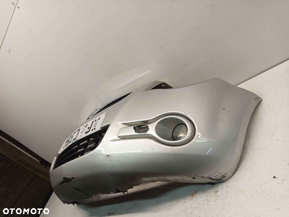 ^ ZDERZAK PRZÓD PRZEDNI OPEL AGILA 2 II B ZCCB SREBRNY HALOGENY - 3