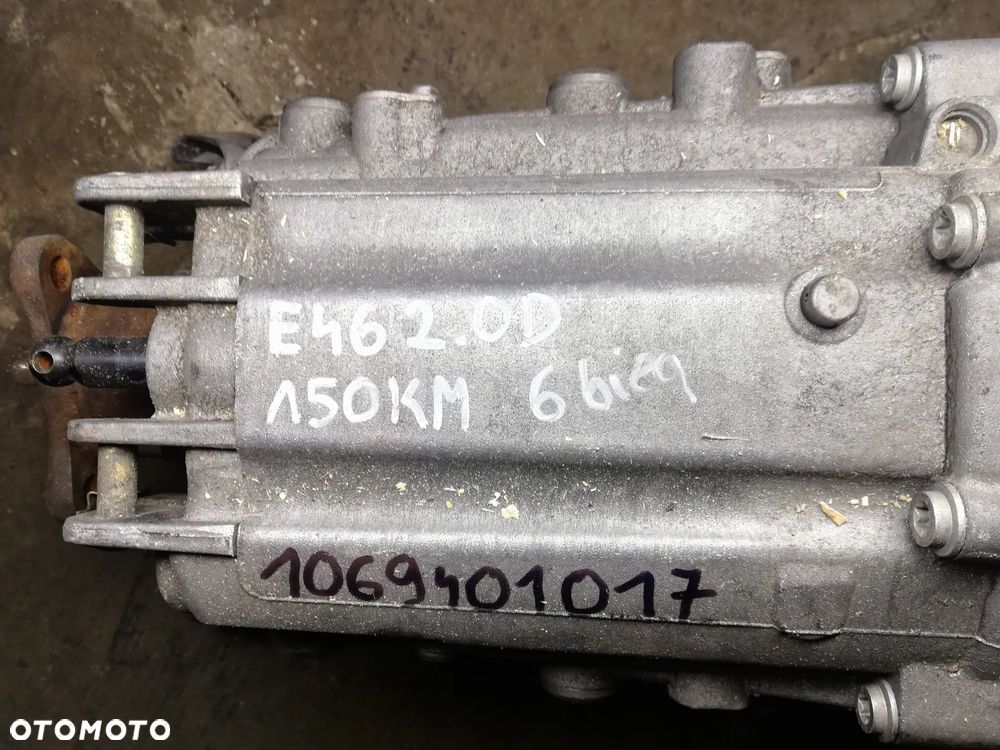 SKRZYNIA BIEGÓW MANUALNA BMW E46 2.0 D 6 Biegów 1069401017 - 2