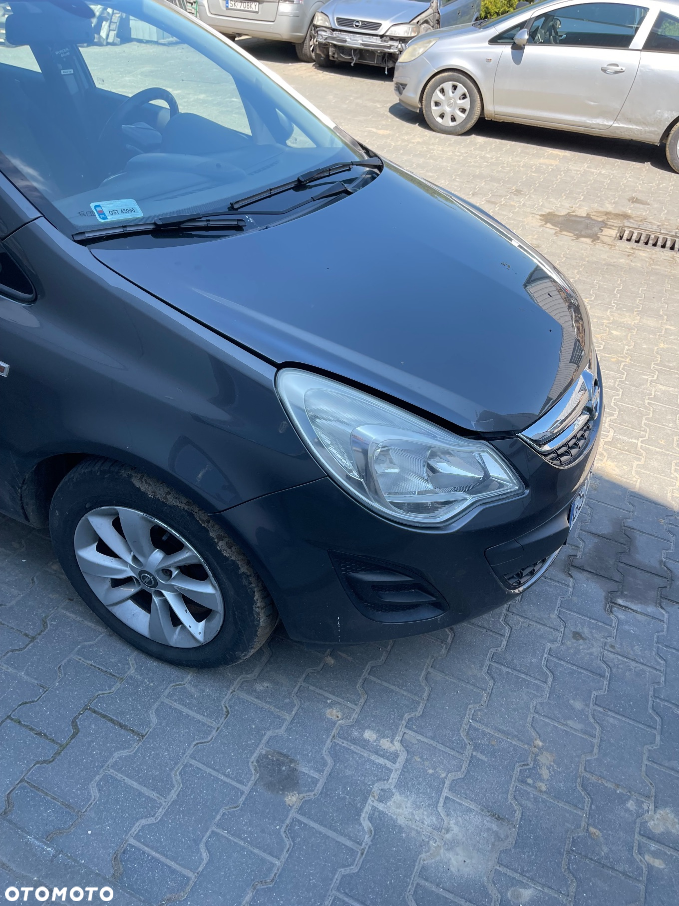 OPEL CORSA D LIFT Z177 KPL PRZÓD MASKA BŁOTNIKI LAMPY ZDERZAK PAS CHLODNICE - 5