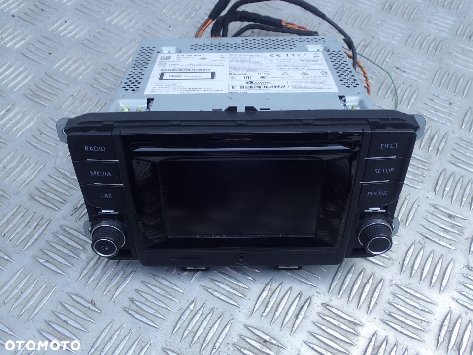 RADIO VW POLO 6C0035869D RADOM - 1