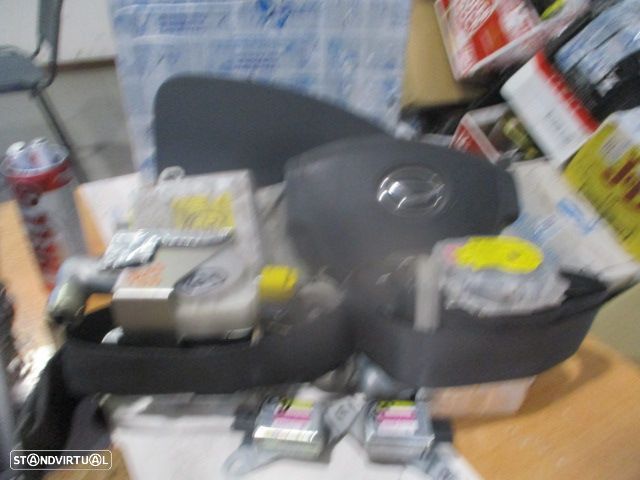 Kit Airbags 89170B1090  1523008610  89830B1010  1879001662  89860B1010   1879001652 DAIHATSU SIRION 2005 1.3I  16V 75CV 5P CINZA SEM TABLIER - 1