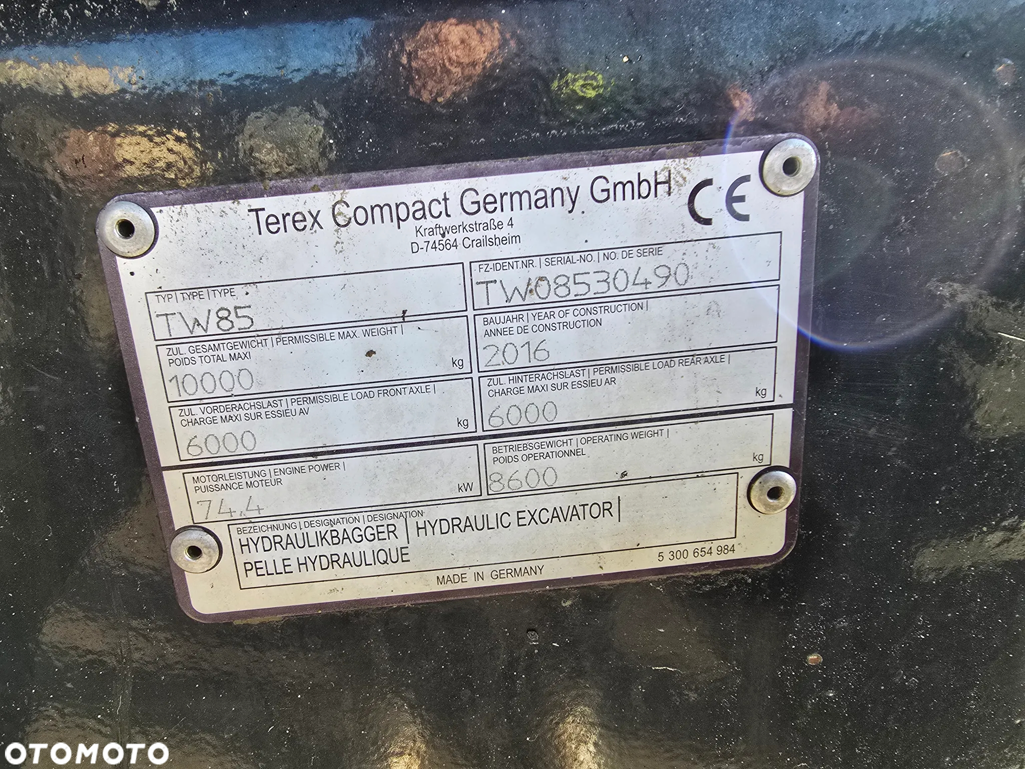 Terex TW 85 - 14