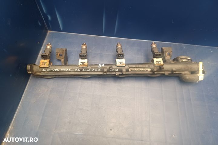 Rampa injectoare 8A6G9H487AA 0280158207 8A6GAA MX1253 Ford Fiesta 6 [ - 1