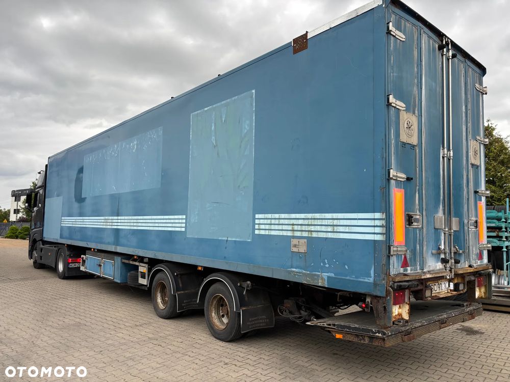 Contar B 1220 LDB Naczepa izoterma/magazyn/oś skrętna/webasto - 1