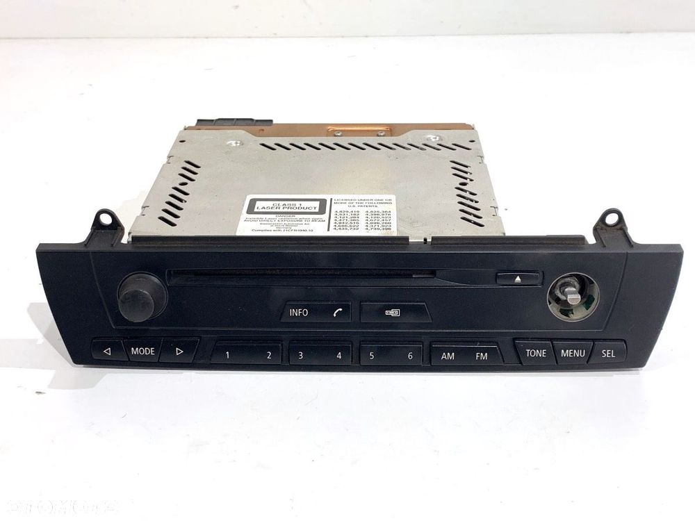 RADIO  BMW X3 (E83) 2003 - 2011 2.0 d 110 kW [150 KM] olej napędowy 2004 - 2007 9146714 - 1