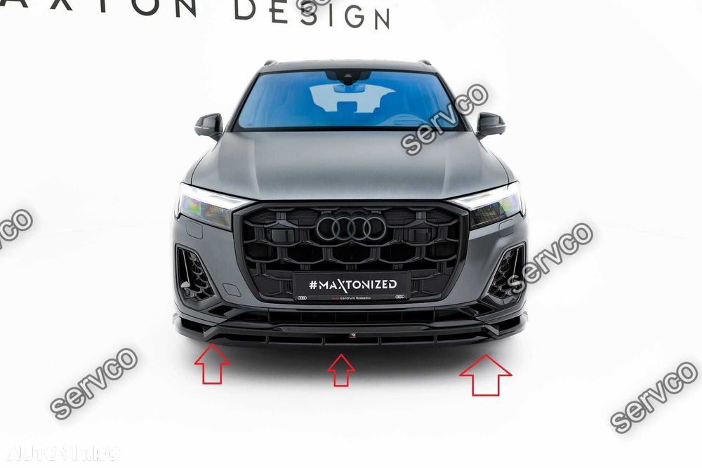 Prelungire bara fata Audi Q7 S-Line Mk2 Facelift 2 2023- v5 - Maxton - 2