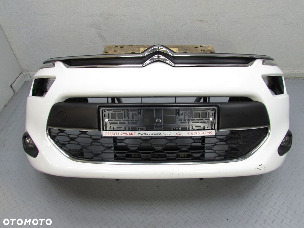CITROEN C4 PICASSO II 13-18 ZDERZAK PRZOD HALOGENY KRATKI LED DRL EWP - 13
