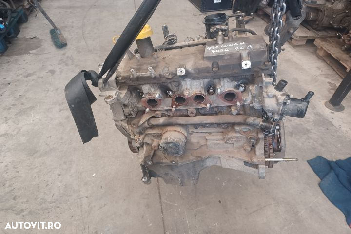 Motor fara anexe 1.6B Dacia Logan 1  [din 2004 pana  2008] Sedan 1.6 - 3
