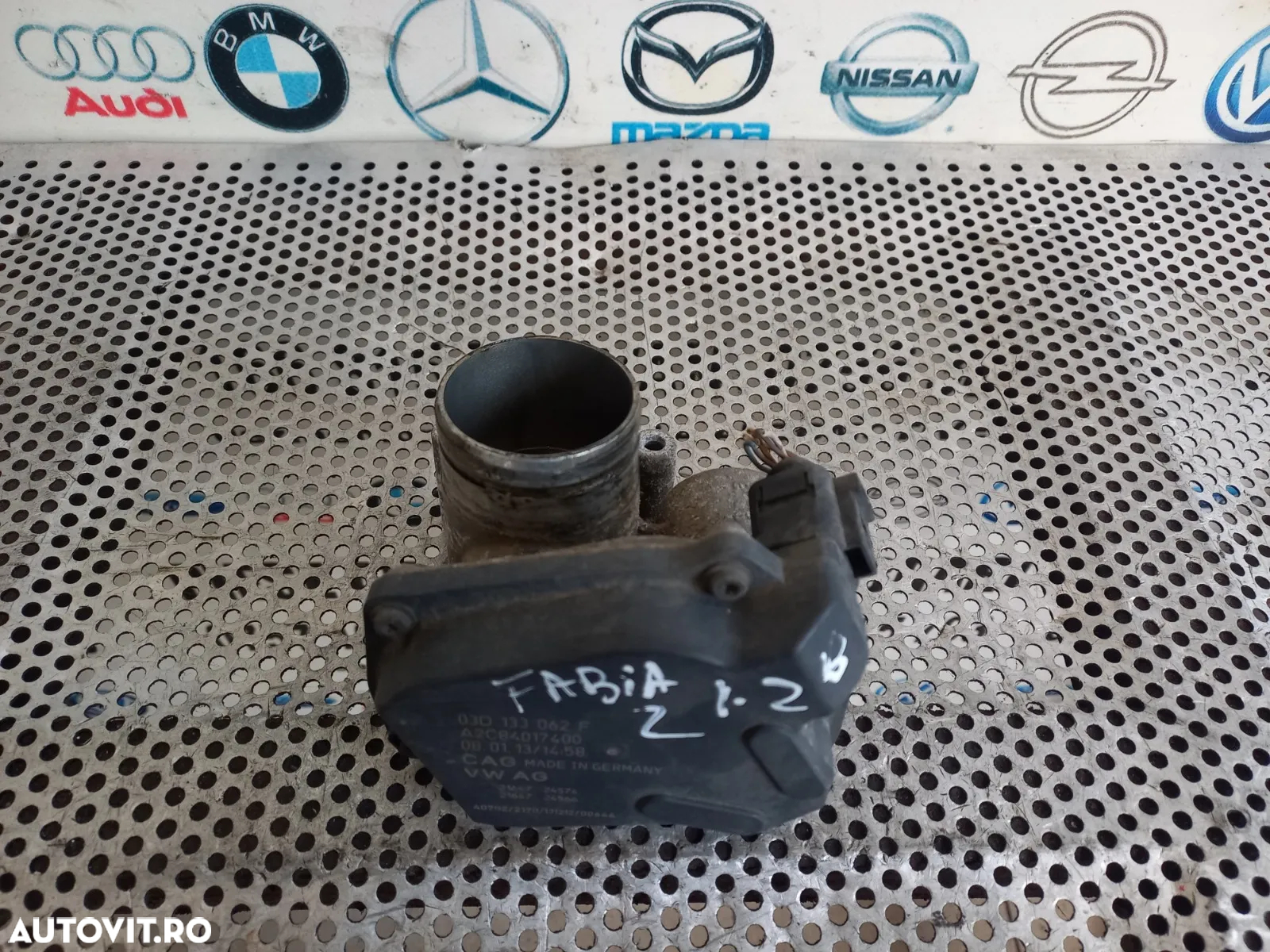 Clapeta acceleratie Vw Skoda 1.2 Benzina Motor CGP Cod 03DF Fabia 2 Polo Ibiza Up etc - Dezmembrari - 2