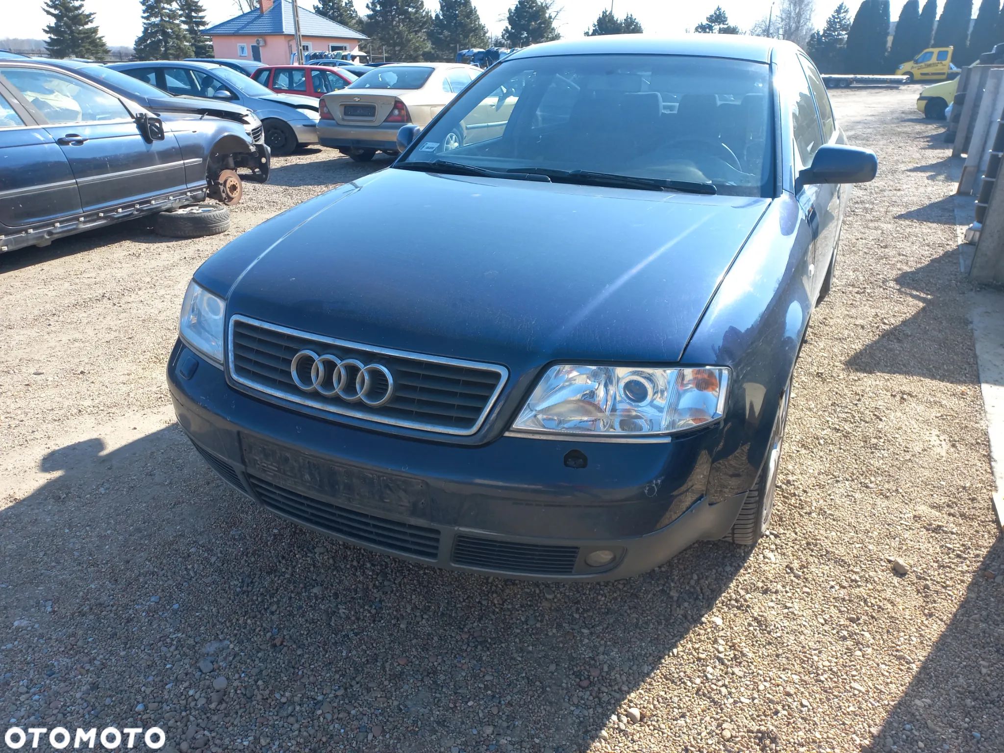 Audi A6 C5 2.4 V6 98r LZ5T wszystkie części maska zderzak lampa - 1