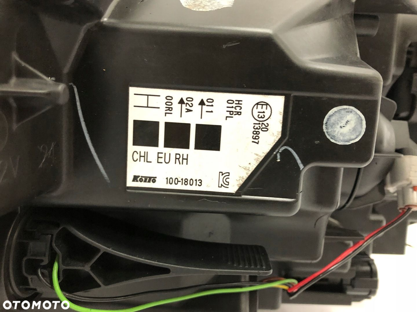 NISSAN QASHQAI II J11 13-17 LAMPA PRAWA PRZEDNIA SOCZEWKA LED 100-18013 - 6