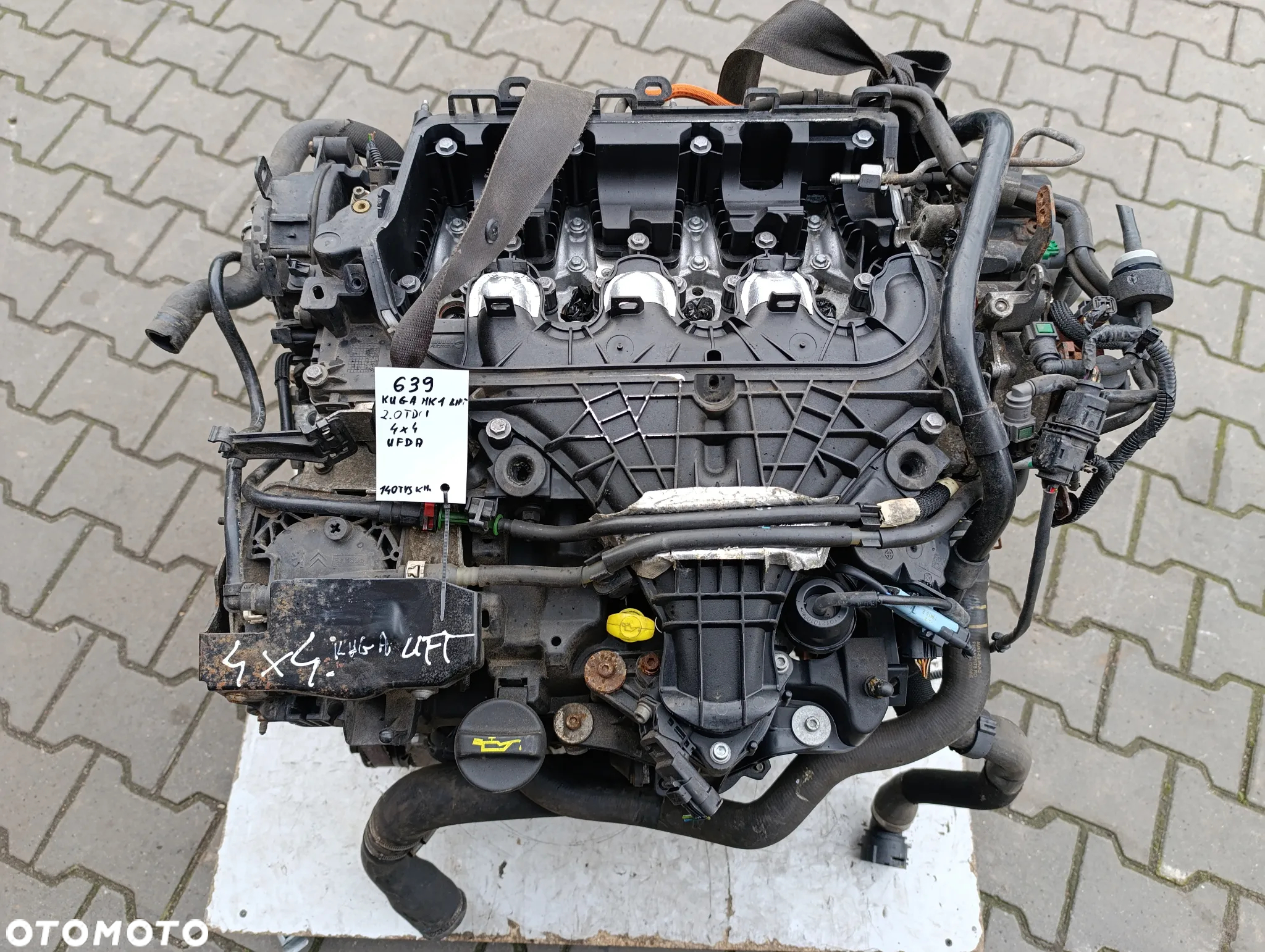 SILNIK KUGA MK1 2.0 TDCI UFDA 4X4 EURO 5 - 7