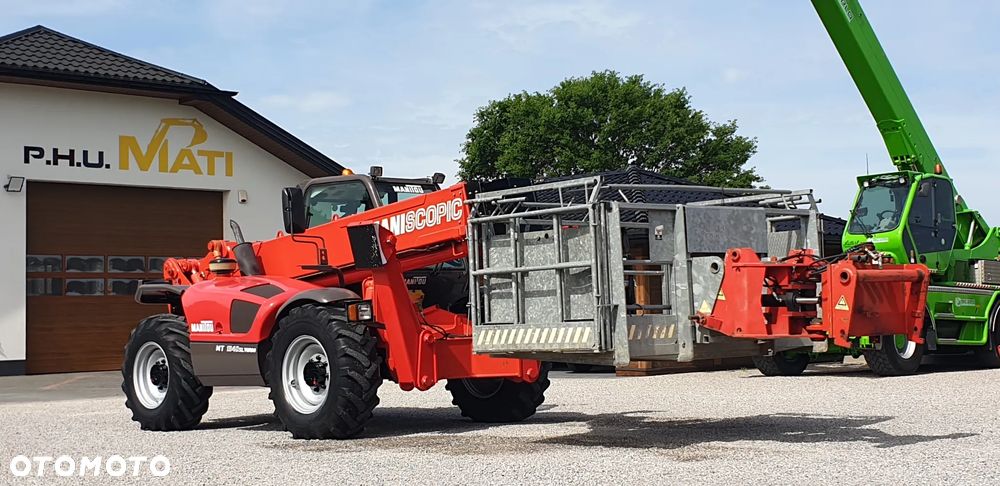 Manitou MT1340sl /KOSZ hydr.rozkładany/pilot/widły/tylko 3196mtg!! - 22