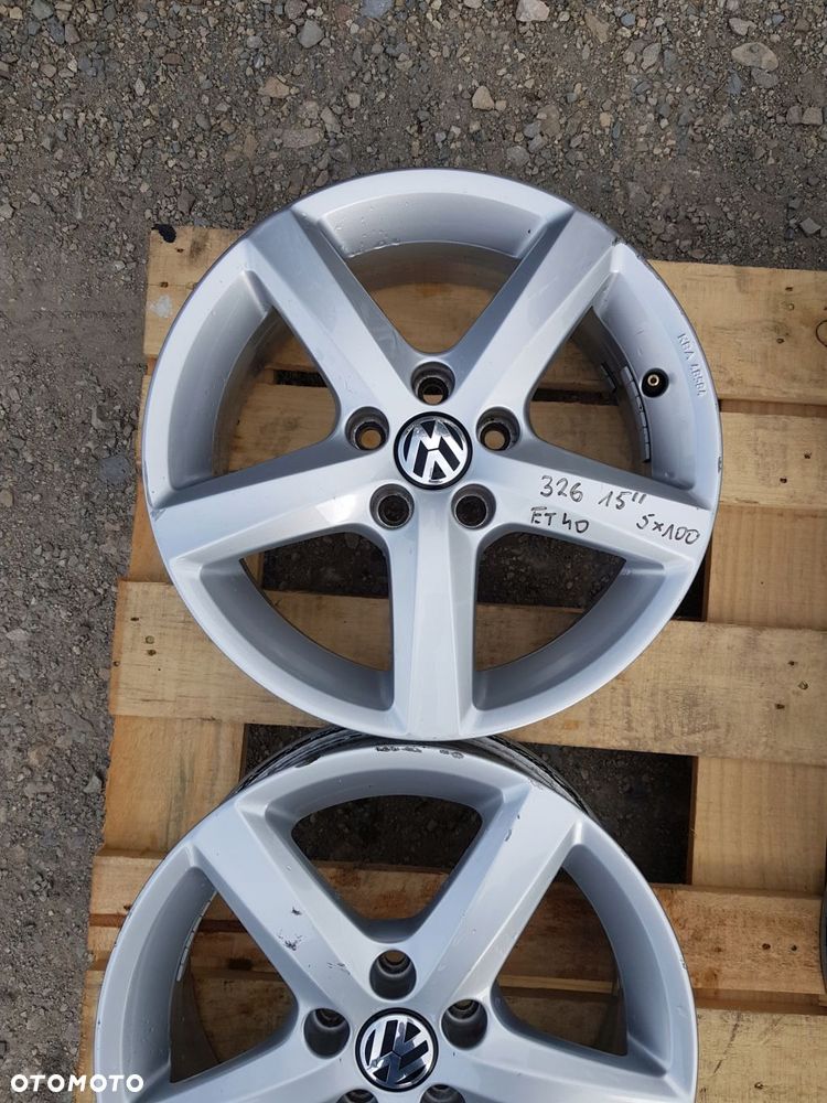 alufelgi borbet 6r0071495b vw polo 6r0 ibiza 6.0'' x 15'' 5x100 et40 - 6
