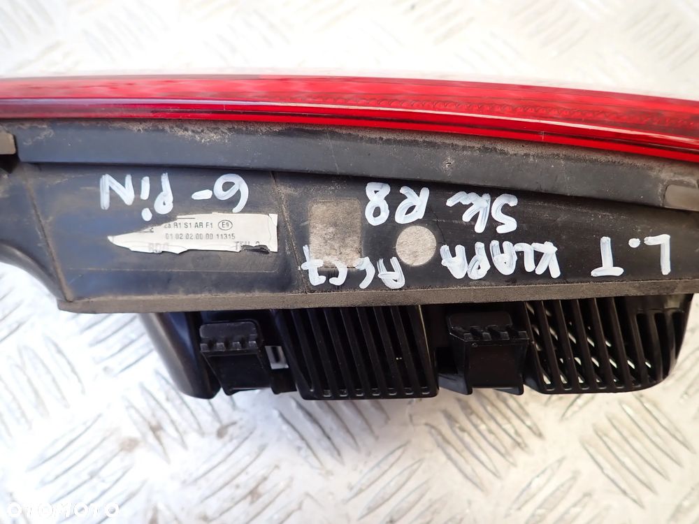 LAMPA PRAWY / LEWY TYŁ AUDI A6 C7 W KLAPIE  6 PINOWE  250 ZŁ - 6