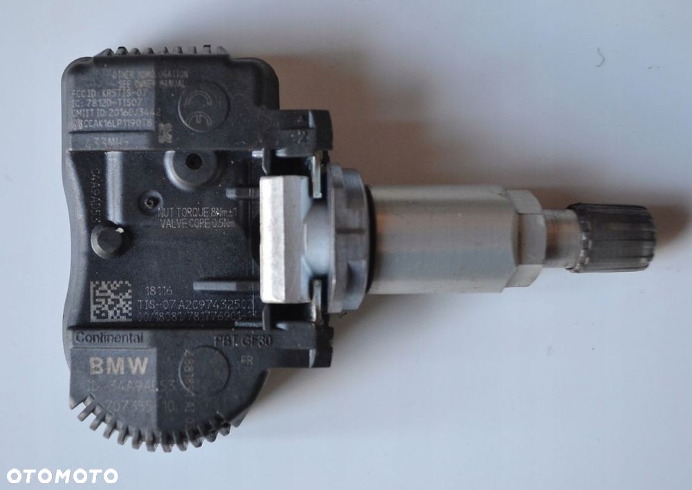 CZUJNIKI CIŚNIENIA TPMS BMW BMW F20 F21 F30 F31 F46 F48 MINI 707355-10 C-61 - 3
