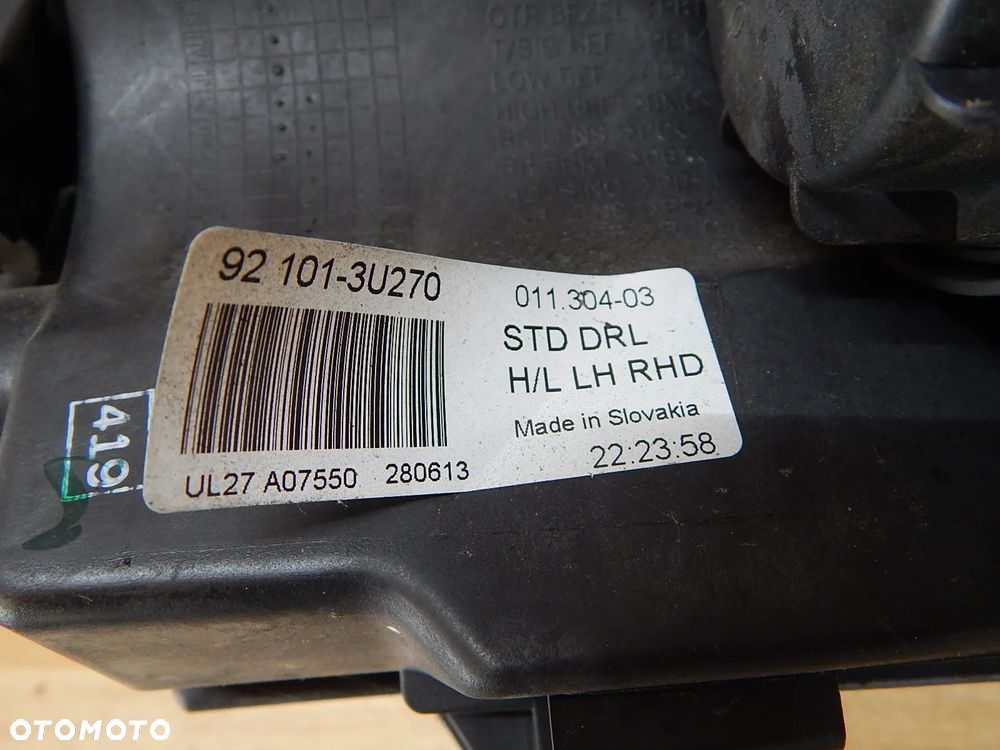 Lampa reflektor LEWY przód LED Kia Sportage III 10-16 Łuków części - 7