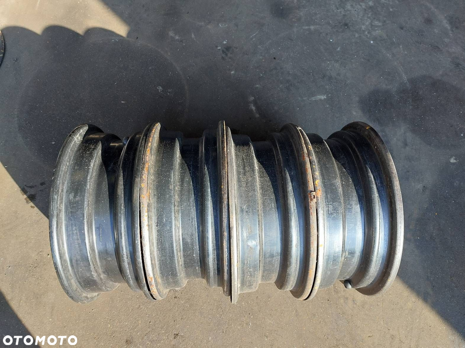 FELGI STALOWE 4 SZT 4x100 4,5Jx13 ET38 FI57,1 SKODA FELICIA I VW SEAT - 5