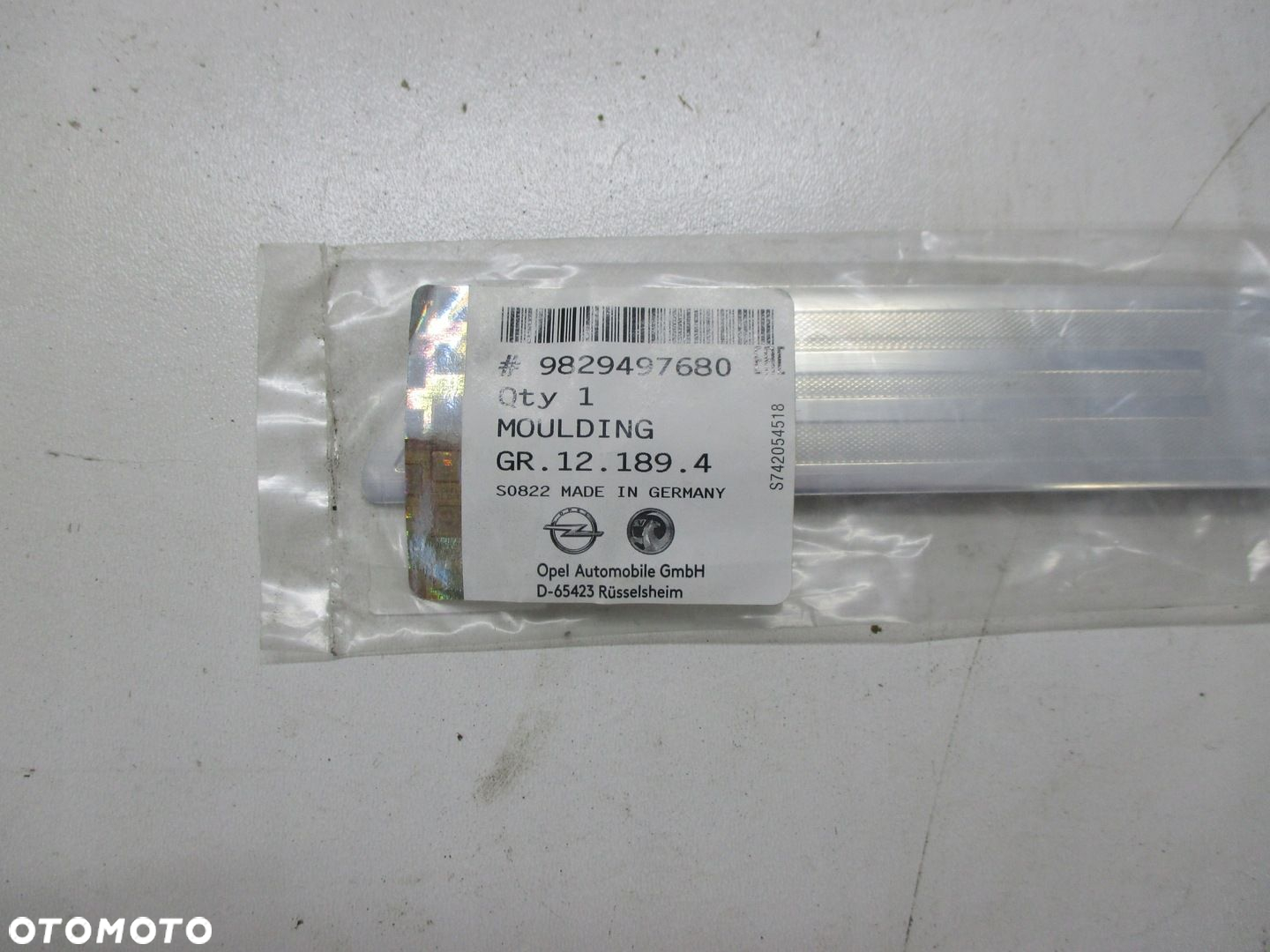 Opel Corsa F listwa progowa przód 9829497680 - 2