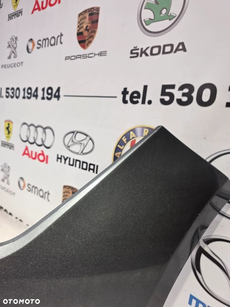 SEAT LEON III 5F0 FR 12- ŁADNY ZDERZAK PRZEDNI PRZÓD NA SPRYSKI + 4xPDC KOLOR SZARY METALIK NR 5F0807221M NR AUKCJI NZ2096 - 5