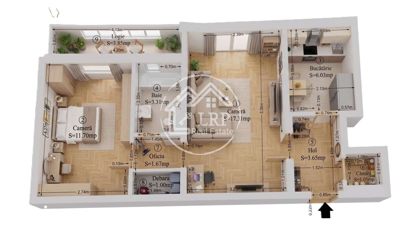 Apartament 2 camere excelent pozitionat | Lujerului - Drumul Taberei | - Imagine principală: 2/19