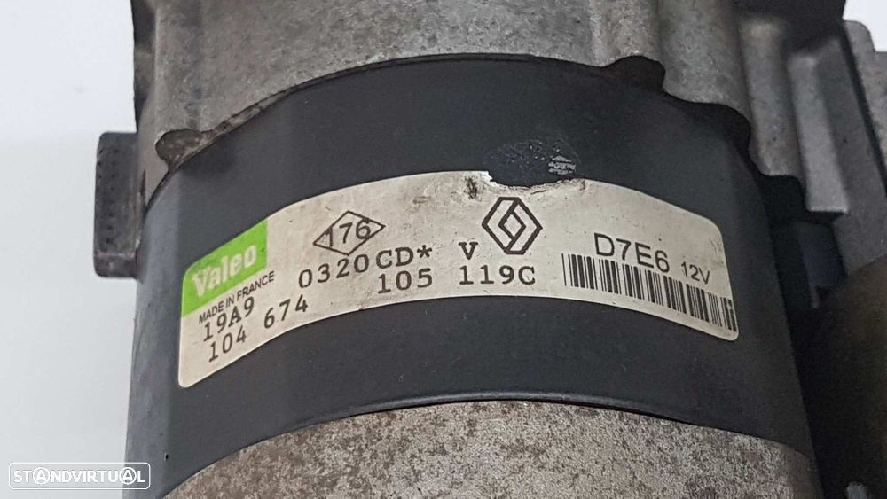 MOTOR DE ARRANQUE RENAULT MEGANE I FASE 2 BERLINA (BA0) 1.6 16 V RT (BA04) - 5