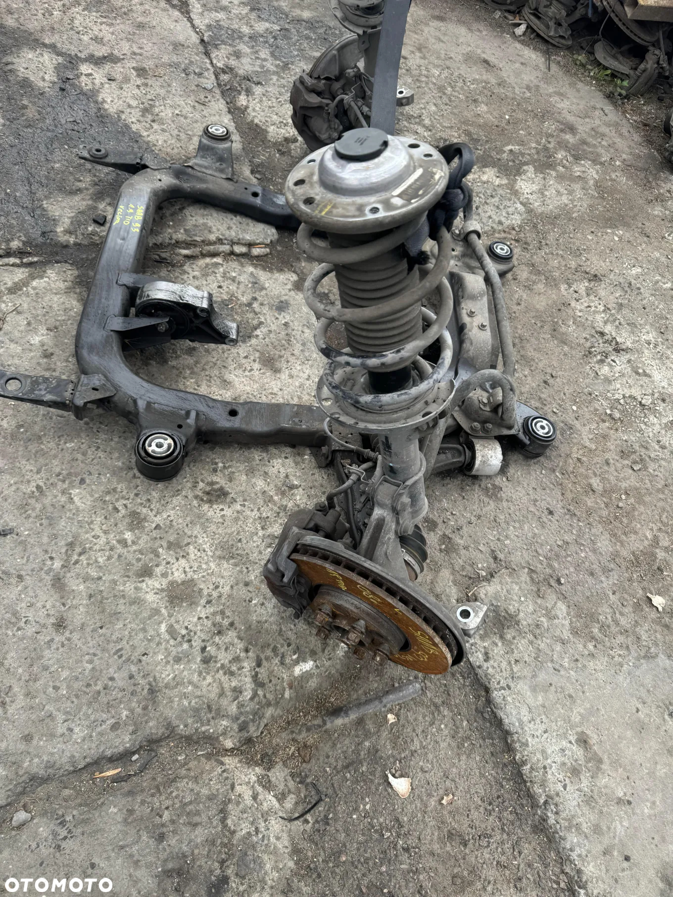 Zawieszenie sanki McPherson Zwrotnica SAAB 93 9-3 1.9 TTID CROMA VECTRA C - 2