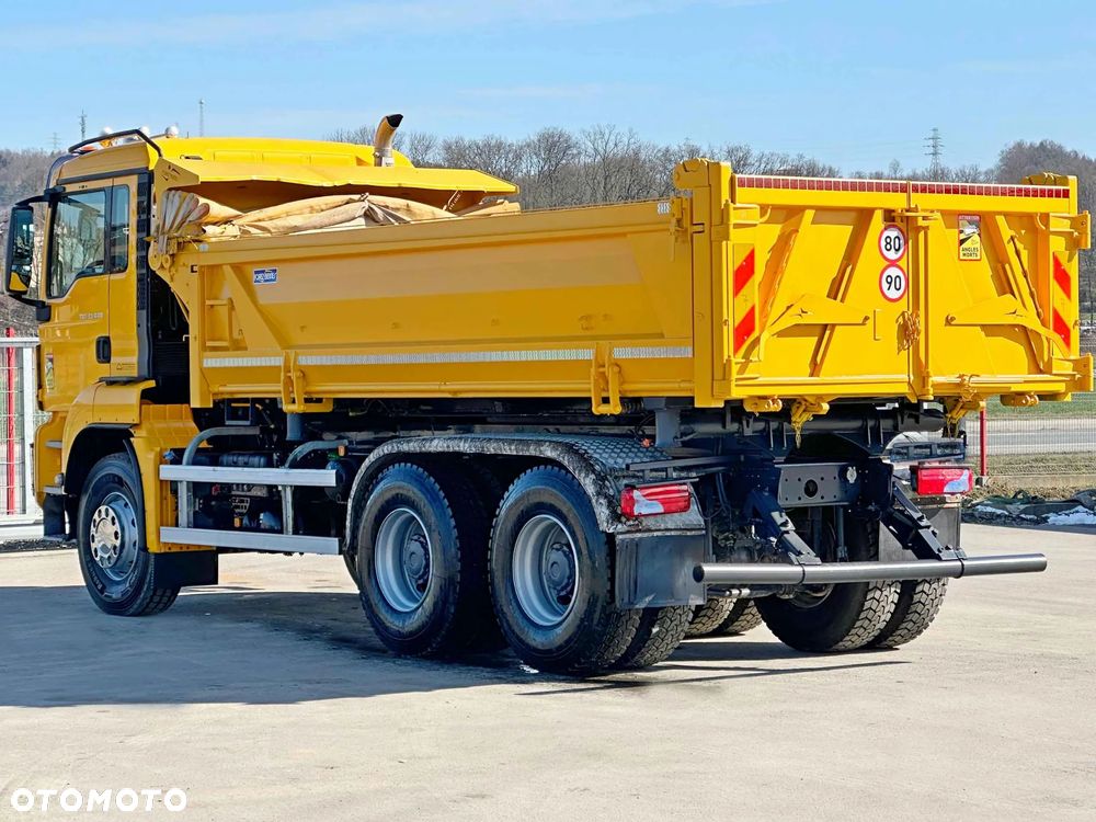 MAN TGS 33.440 * WYWROTKA 5,20 m + BORDMATIC / 6x4 - 8