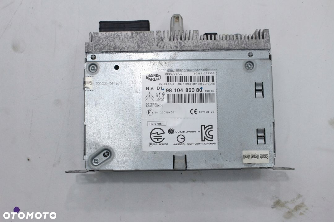 C4 PICASSO II RADIO NAWIGACJA 9810486080 - 3