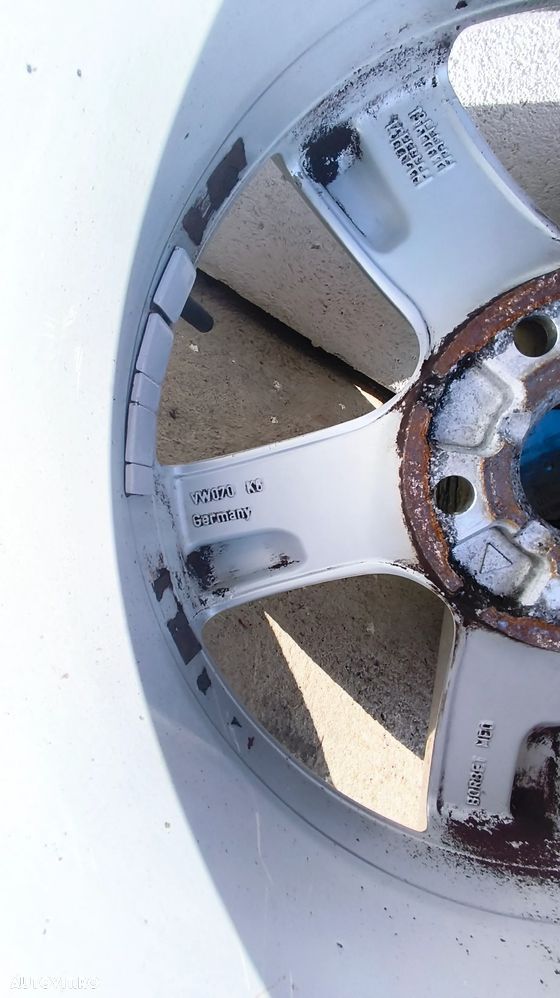 Jante Aliaj 5x112 R16 Barcelona Volkswagen 7JET45 anvelope vara 205/55/16 - 9