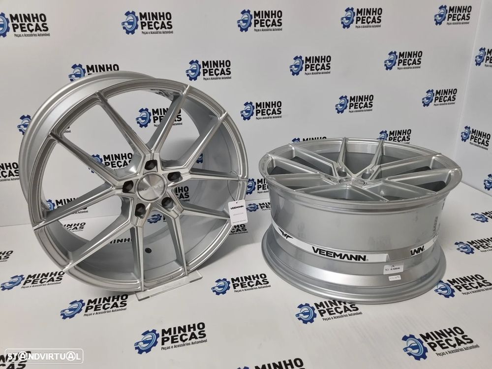 Jantes Veemann (V-FS39) em 19 (5x120) Silver Machined - 5