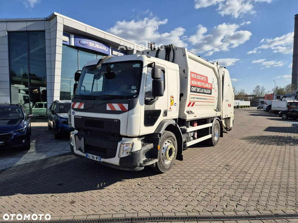 Volvo FE 280 / ŚMIECIARKA  / 2 OSIE / GEESINKNORBA / EURO 6 / NISKI PRZEBIEG / NISKIE MOTOGODZINY / BRAK RDZY / PO SERWISIE / ZABUDOWA SPRAWDZONA / BEZWYPADKOWY / 3 MIEJSCA SIEDZĄCE / 13M3 - 1