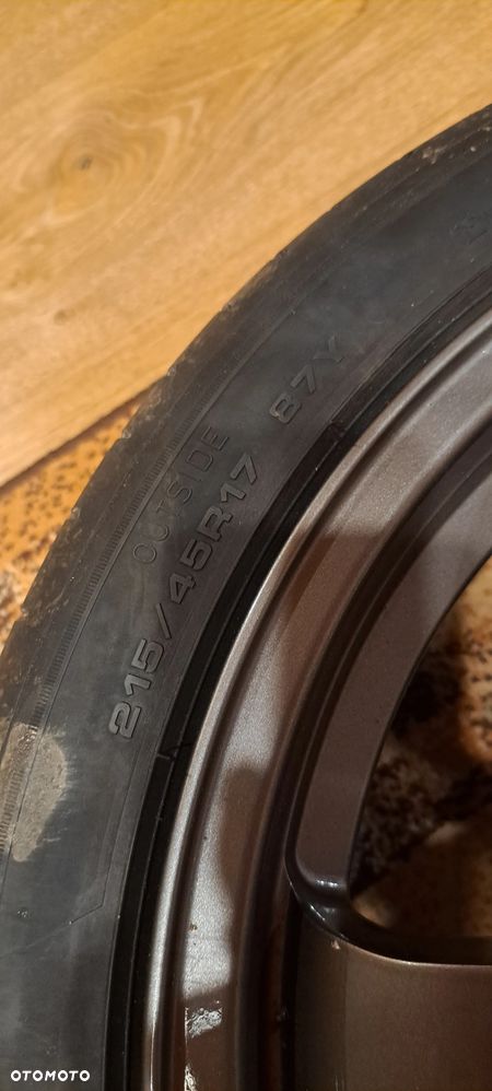 Felgi Japan Racing JR3 17" z oponami Goodyear Eagle F1 - 9
