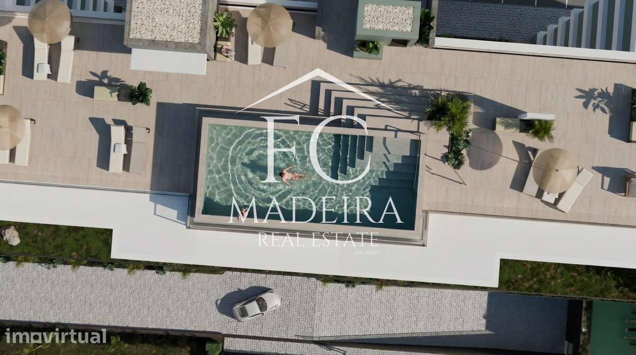 T2 Novo São Martinho Funchal com Varanda e Garagem Fração K - Grande imagem: 4/26