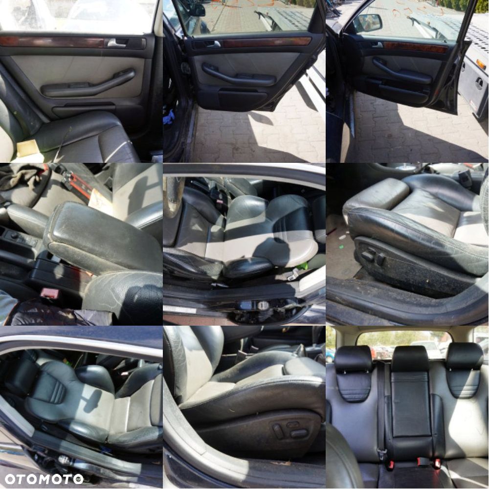 FOTELE FOTEL PRZEDNI LEWY PRAWY KANAPA WNĘTRZE A6 C5 LIFT KOMBI RECARO AUDI 2001-2004 - 1